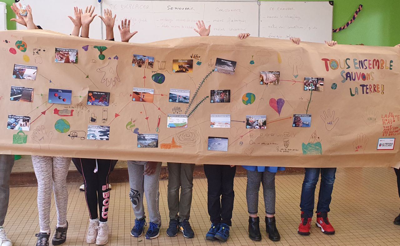 Building climate literacy at Fort Street High School through teacher-led Climate Fresks